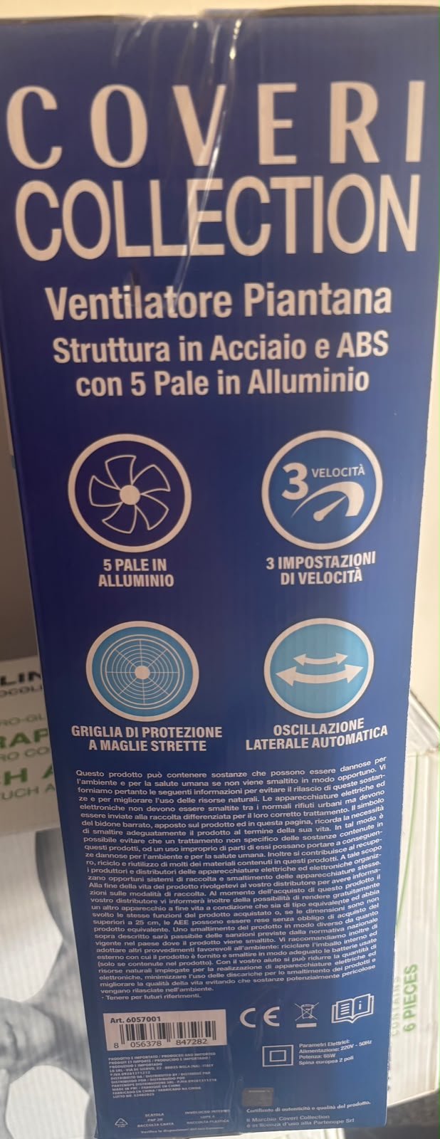 Ventilatore a piantana COVERI COLLECTION