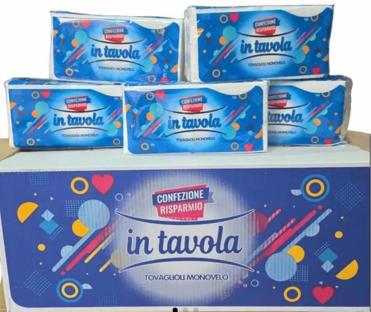 Tovagliolo monovelo IN TAVOLA 15pz