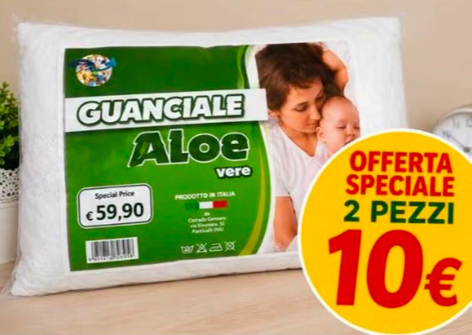 Guanciale Aloe 2pz