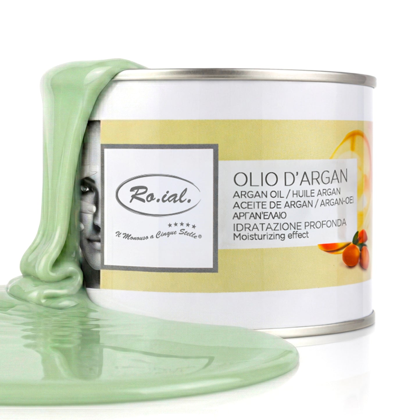Cera in barattolo roial olio di argan 400 ml