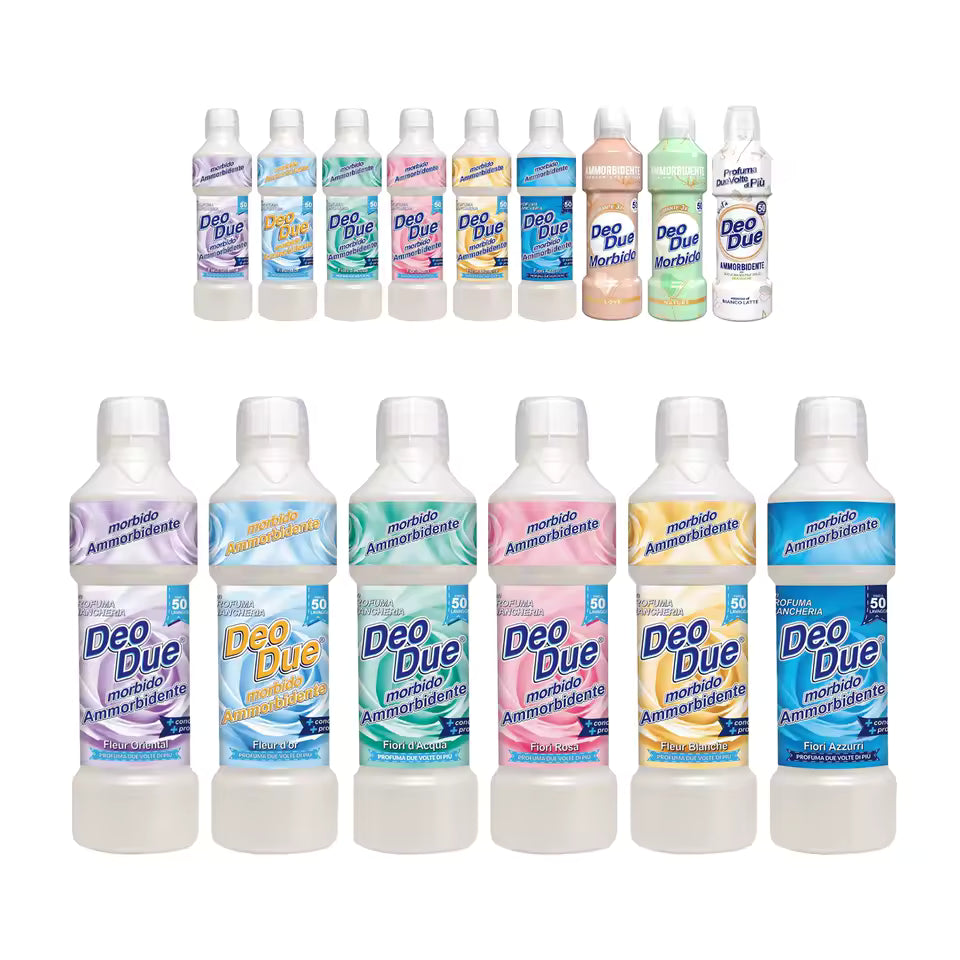 Set 6pz Deo Due Ammorbidente 50 lavaggi