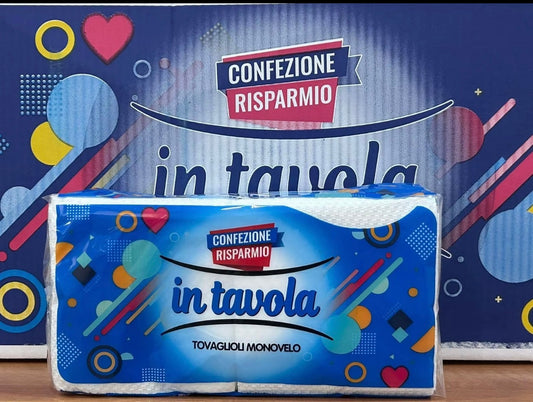 Tovagliolo monovelo IN TAVOLA 15pz