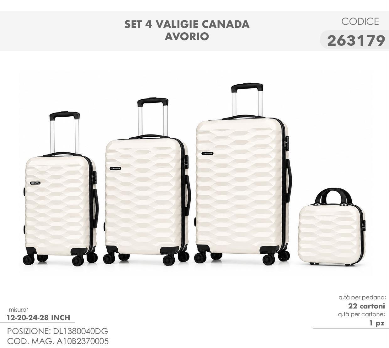 Set 4 Valige ART:CANADA