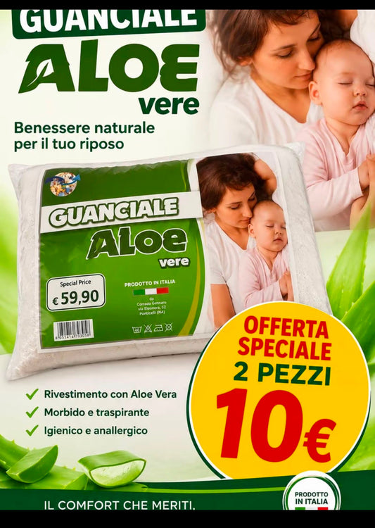Guanciale Aloe 2pz