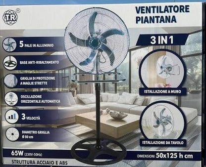 Ventilatore Piantana 3 in 1