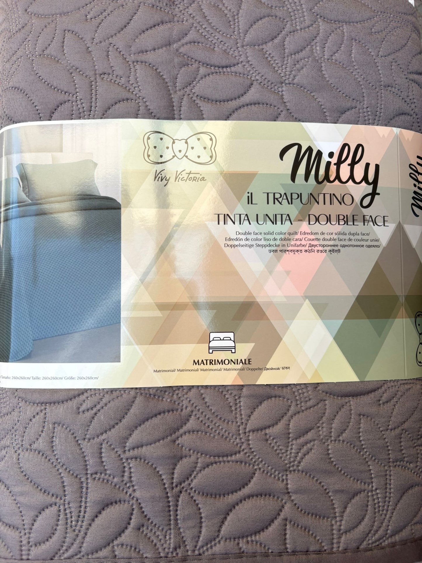 Trapuntino Matrimoniale double face ART:MILLY
