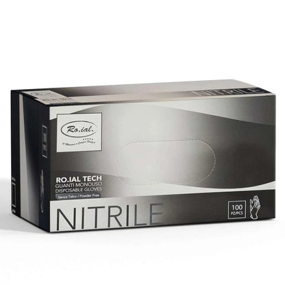 Roial guanti in nitrile non talcati 100pz.